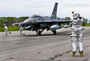 Fighting Falcons land in Bulgaria