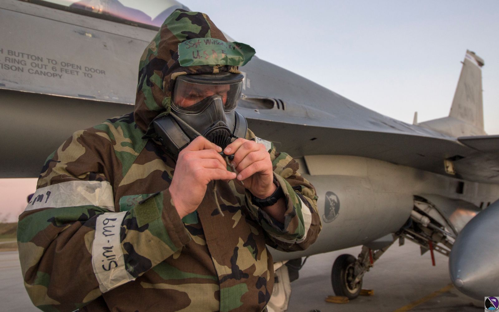 31 FW Airmen MOPP up