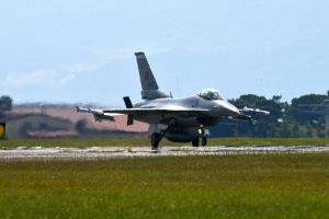 F-16s Soar Above Aviano